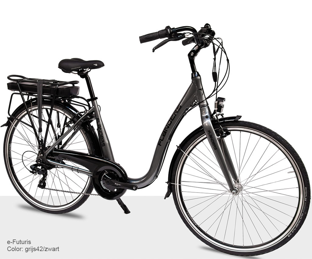 Flanders e-bike Futuris, Bafang, Shimano,Selle Royal, Schwalbe