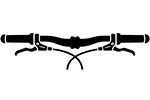 stuur-MTB-icoon