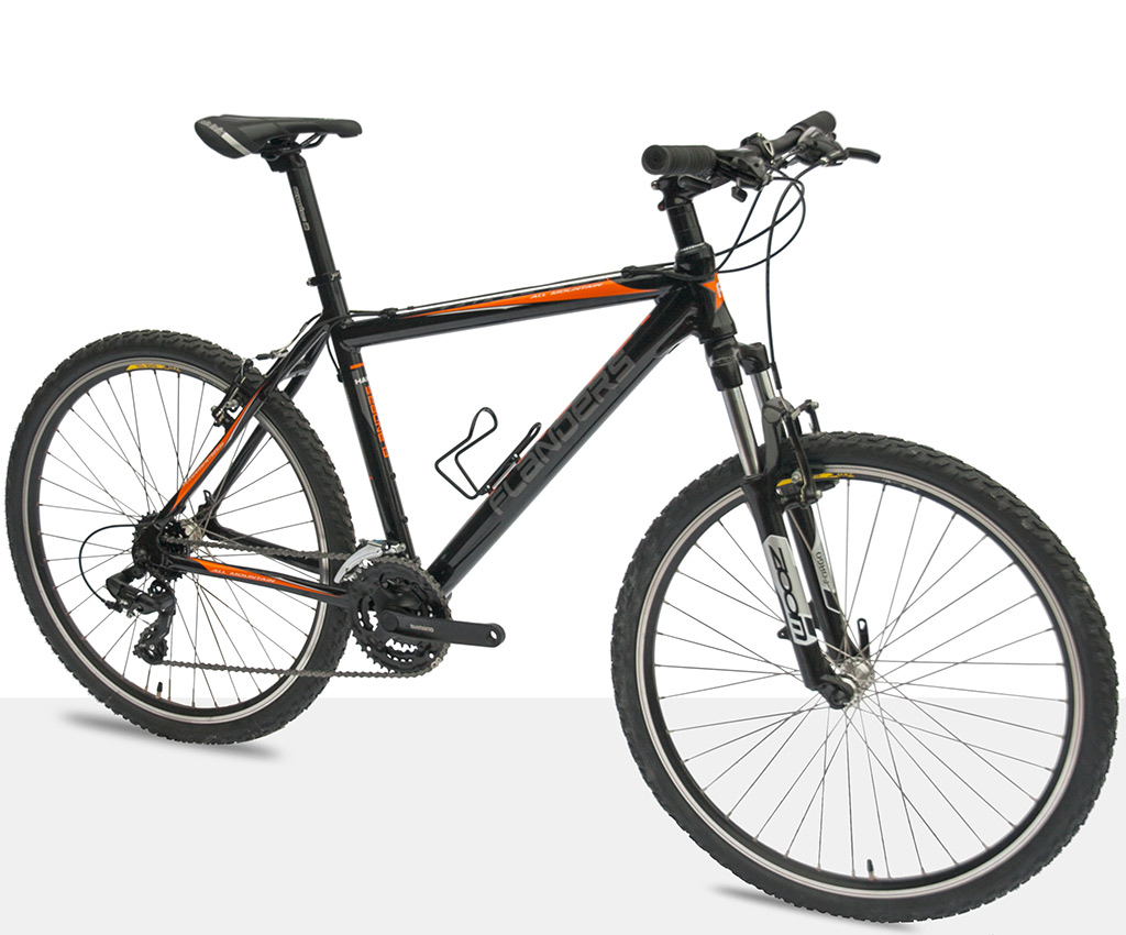 Flanders_mtb-Basic-v-brake, Alivio,Shimano