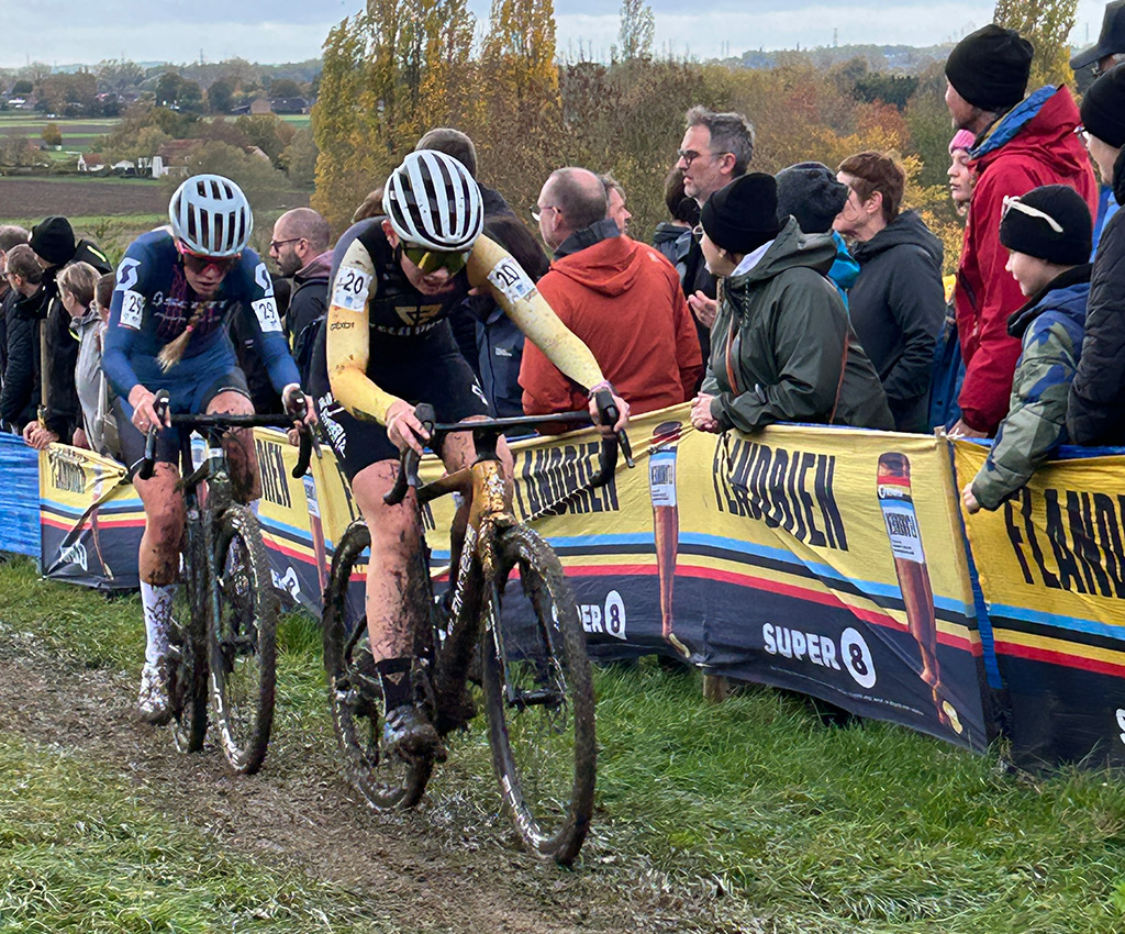 FLANDERS Cyclo-cross CX-Nxt, Shimano 105, Ultegra, Di2, DT, Mavic, Selle Italia, Schwalbe,Adèle Hurteloup