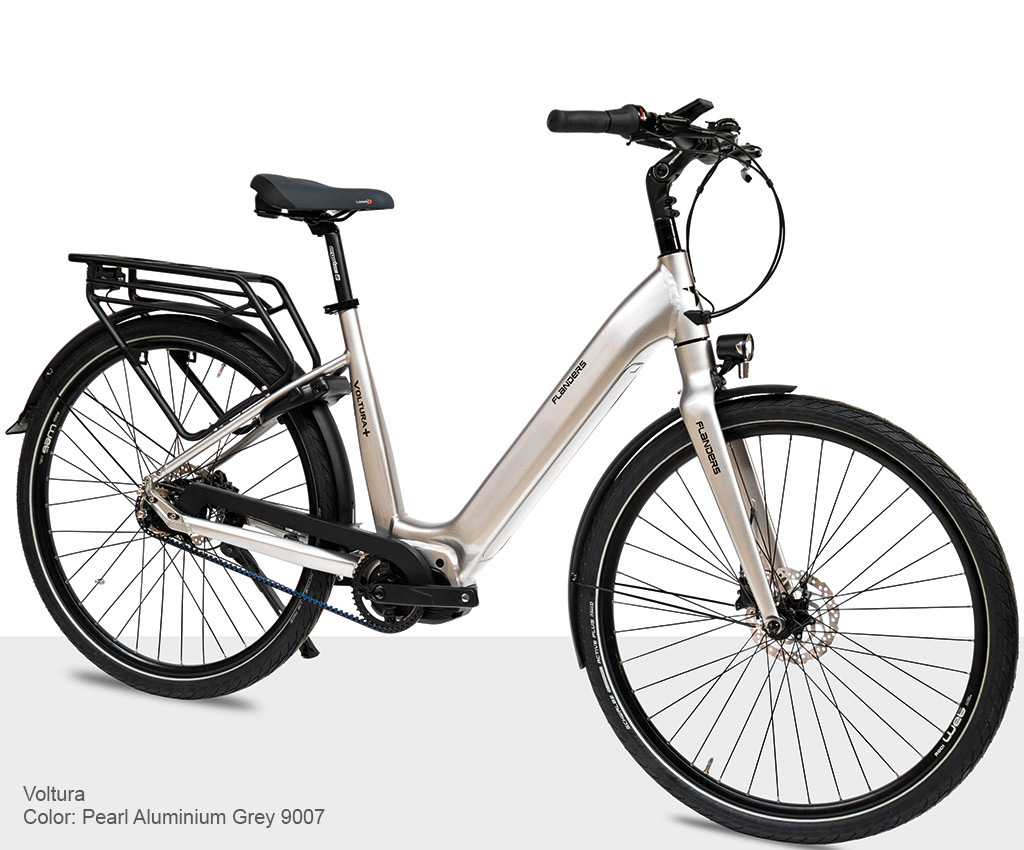 Flanders e-bike Voltura +, Nexus 5, riem, Bafang M420